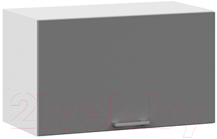 Шкаф под вытяжку ТриЯ Габриэлла 1В6Г (белый/титан) - фото