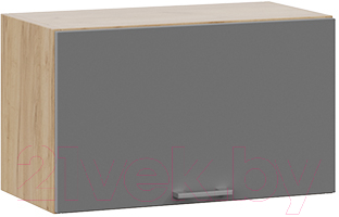 Шкаф под вытяжку ТриЯ Габриэлла 1В6Г (дуб крафт золотой/титан) - фото