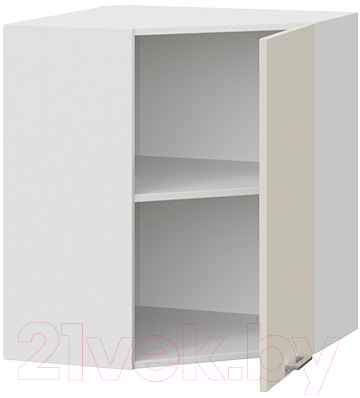 Шкаф навесной для кухни ТриЯ Габриэлла 1В6У (белый/крем)