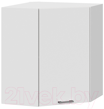 Шкаф навесной для кухни ТриЯ Габриэлла 1В6У (белый/сноу) - фото
