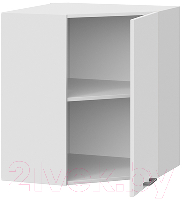 Шкаф навесной для кухни ТриЯ Габриэлла 1В6У (белый/сноу)