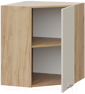 Шкаф навесной для кухни ТриЯ Габриэлла 1В6У (дуб крафт золотой/крем)