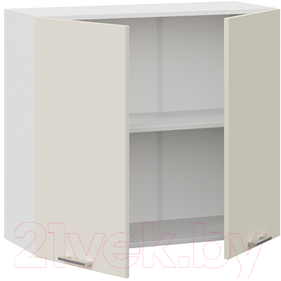 Шкаф навесной для кухни ТриЯ Габриэлла 1В8 (белый/крем)