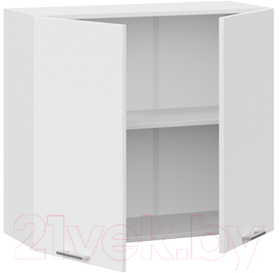 Шкаф навесной для кухни ТриЯ Габриэлла 1В8 (белый/сноу)
