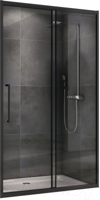 Душевая дверь Abber Schwarzer Diamant AG30130BH - фото