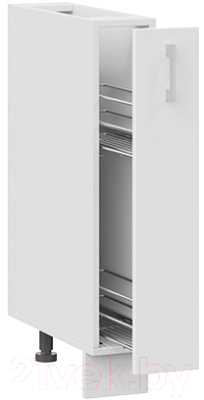 Шкаф карго ТриЯ Габриэлла 1Н15К (белый/сноу)