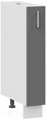 Шкаф карго ТриЯ Габриэлла 1Н15К (белый/титан) - фото