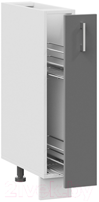 Шкаф карго ТриЯ Габриэлла 1Н15К (белый/титан)