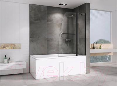 Стеклянная шторка для ванны Abber Ewiges Wasser AG50100B