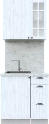 Готовая кухня Интерлиния Берес 0.8А - фото