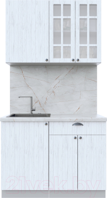 Готовая кухня Интерлиния Берес 1.1А - фото