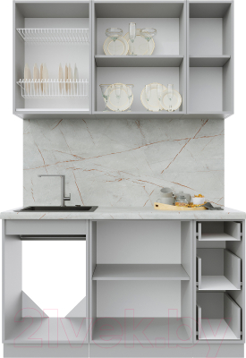 Готовая кухня Интерлиния Берес 1.4А