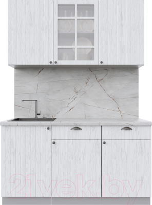 Готовая кухня Интерлиния Берес 1.5А - фото