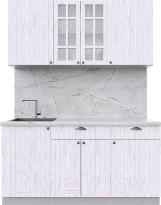 Готовая кухня Интерлиния Берес 1.6А - фото