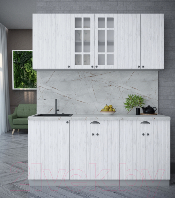 Готовая кухня Интерлиния Берес 1.7А