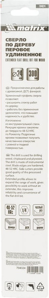 Сверло Matrix 704024