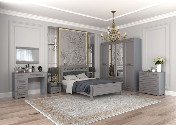 Зеркало Bravo Мебель Олимп Лак с декоративными планками