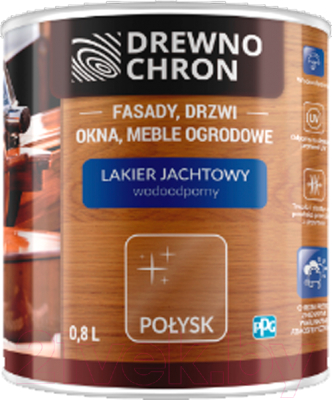 Лак яхтный Dekoral Jachtowy Drewnochron Глянцевый - фото