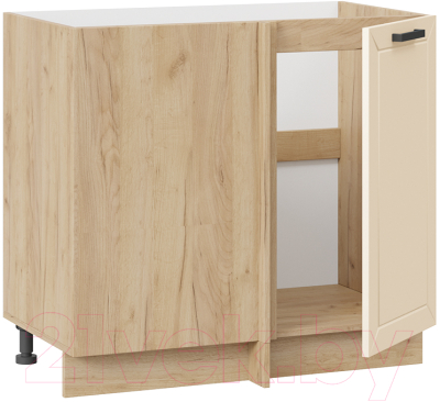 Шкаф под мойку ТриЯ Лорас 1Н9У (дуб крафт золотой/холст брюле)