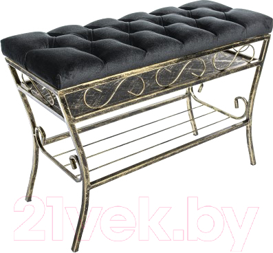 Банкетка Dudo БН-5КС-1 с полочкой под сидением - фото