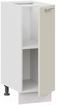 Шкаф-стол кухонный ТриЯ Габриэлла 1Н3 (белый/кремовый)