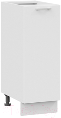 Шкаф-стол кухонный ТриЯ Габриэлла 1Н3 (белый/сноу) - фото