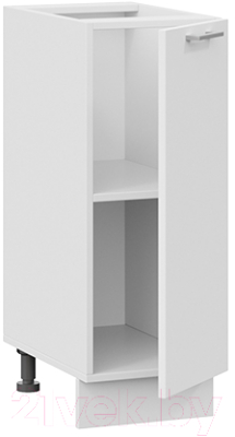 Шкаф-стол кухонный ТриЯ Габриэлла 1Н3 (белый/сноу)