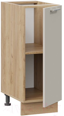 Шкаф-стол кухонный ТриЯ Габриэлла 1Н3 (дуб крафт золотой/кремовый)