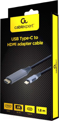 Кабель Gembird CC-USB3C-HDMI-01-6