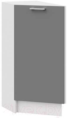 Шкаф-стол кухонный ТриЯ Габриэлла 1Н3Т (белый/титан) - фото