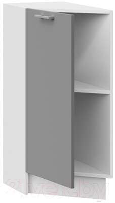 Шкаф-стол кухонный ТриЯ Габриэлла 1Н3Т (белый/титан)