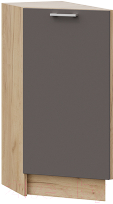 Шкаф-стол кухонный ТриЯ Габриэлла 1Н3Т (дуб крафт золотой/муссон) - фото