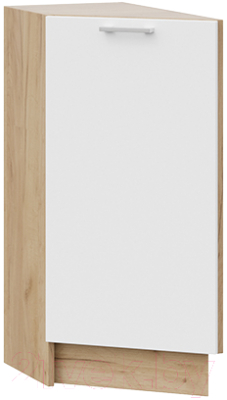 Шкаф-стол кухонный ТриЯ Габриэлла 1Н3Т (дуб крафт золотой/сноу) - фото