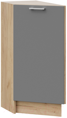 Шкаф-стол кухонный ТриЯ Габриэлла 1Н3Т (дуб крафт золотой/титан) - фото