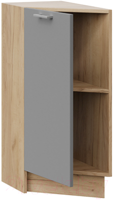 Шкаф-стол кухонный ТриЯ Габриэлла 1Н3Т (дуб крафт золотой/титан)