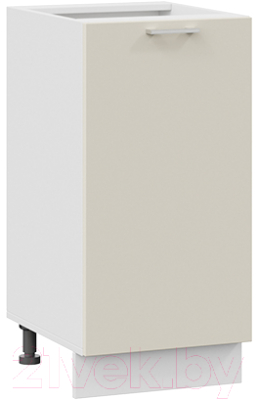 Шкаф-стол кухонный ТриЯ Габриэлла 1Н4 (белый/крем) - фото