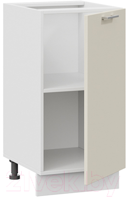 Шкаф-стол кухонный ТриЯ Габриэлла 1Н4 (белый/крем)