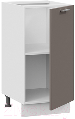 Шкаф-стол кухонный ТриЯ Габриэлла 1Н4 (белый/муссон)