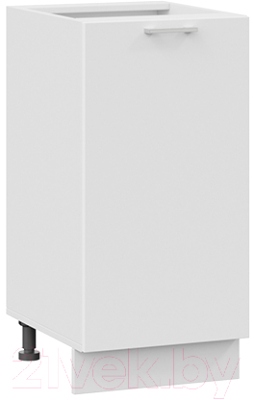 Шкаф-стол кухонный ТриЯ Габриэлла 1Н4 (белый/сноу) - фото