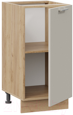 Шкаф-стол кухонный ТриЯ Габриэлла 1Н4 (дуб крафт золотой/крем)