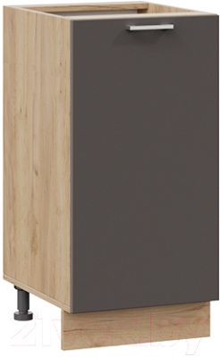 Шкаф-стол кухонный ТриЯ Габриэлла 1Н4 (дуб крафт золотой/муссон) - фото