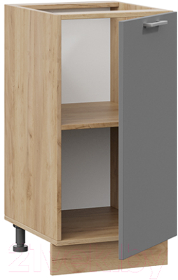 Шкаф-стол кухонный ТриЯ Габриэлла 1Н4 (дуб крафт золотой/титан)