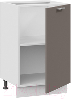 Шкаф-стол кухонный ТриЯ Габриэлла 1Н5 (белый/муссон)