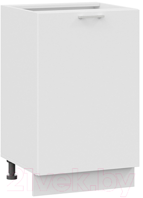 Шкаф-стол кухонный ТриЯ Габриэлла 1Н5 (белый/сноу) - фото