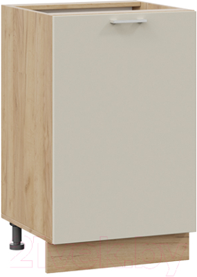 Шкаф-стол кухонный ТриЯ Габриэлла 1Н5 (дуб крафт золотой/крем) - фото