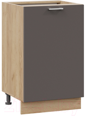 Шкаф-стол кухонный ТриЯ Габриэлла 1Н5 (дуб крафт золотой/муссон) - фото