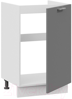 Шкаф под мойку ТриЯ Габриэлла 1Н5М (белый/титан)