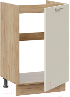 Шкаф под мойку ТриЯ Габриэлла 1Н5М (дуб крафт золотой/крем)