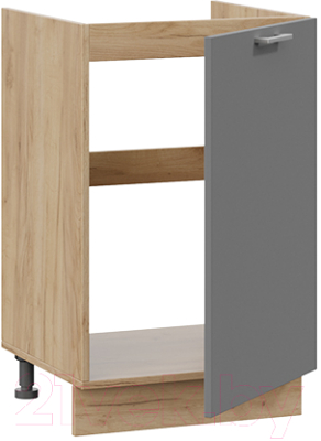 Шкаф под мойку ТриЯ Габриэлла 1Н5М (дуб крафт золотой/титан)