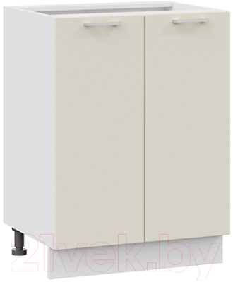 Шкаф-стол кухонный ТриЯ Габриэлла 1Н6 (белый/крем) - фото